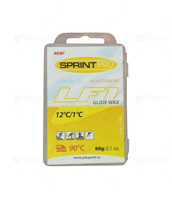 Парафин Sprint среднефтор. +12/+1 Yellow LF1 60г.