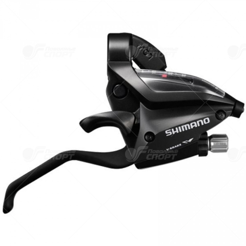 Шифтер Shimano, 8-ск, 2500мм. (прав.) арт.ST-EF500-8R-B