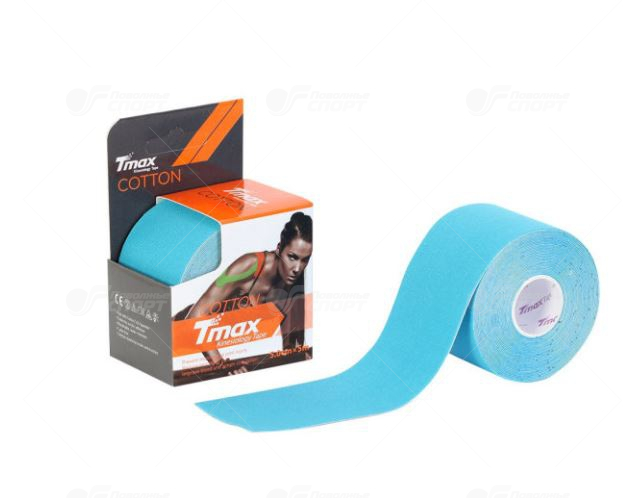 Кинезиотейп Tmax Cotton Extra Sticky , 50мм х 5м