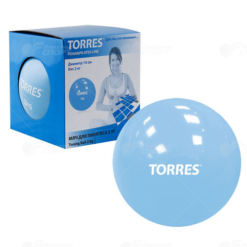 Мяч для пилатеса Torres арт.YL00142 2кг.
