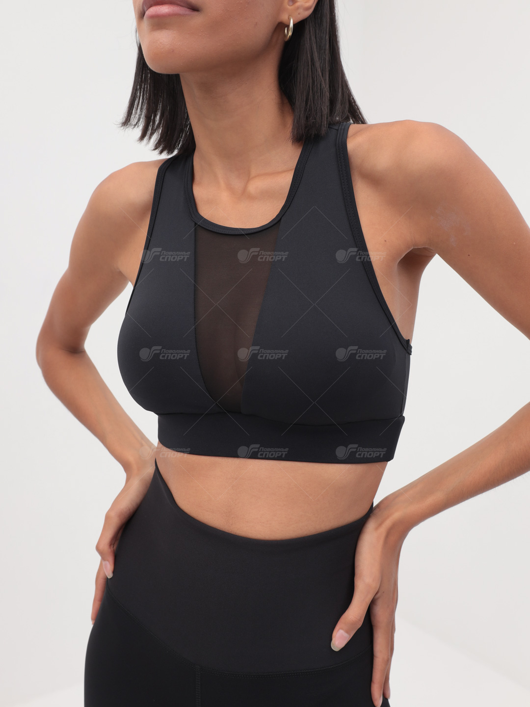 Adidas strong Sport Bra Grey and Black