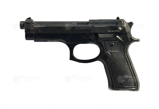 Пистолет тренировочный "Беретта", черн, арт.ПТ-1М