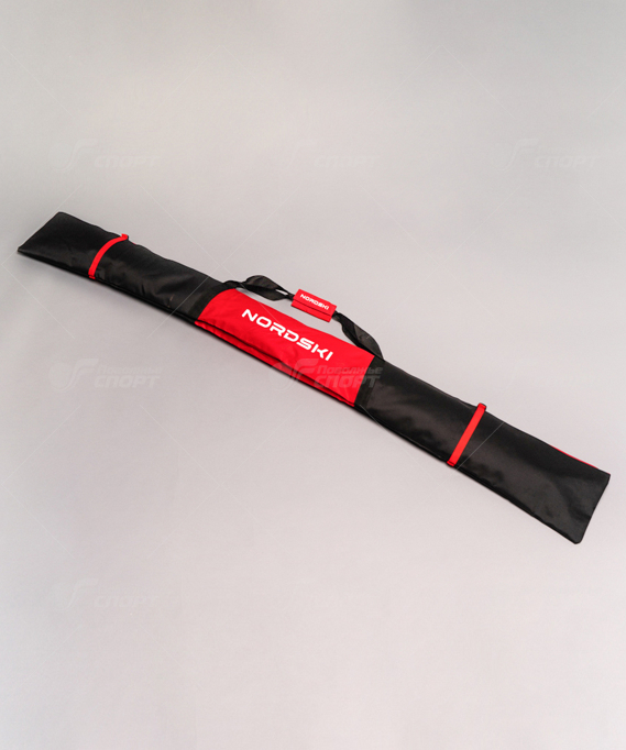 Чехол для лыж NordSki (1 пара) 210см, Black/Red арт.NSV131210