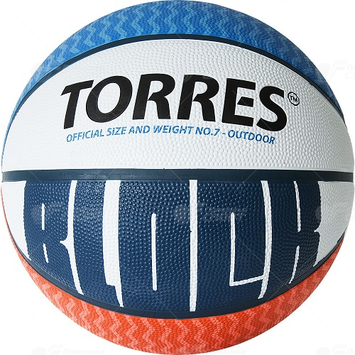 Мяч б/б Torres Block №7 арт.В02077