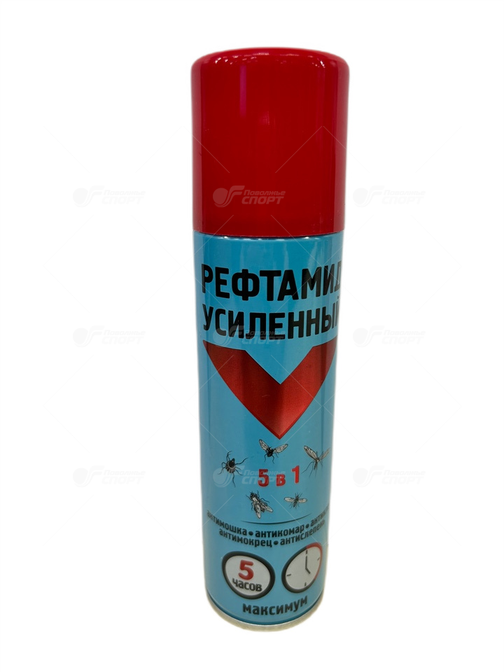 Аэрозоль Следопыт-Рефтамид 5в1 (мошка,комар,клещ,мокрец,слепень) 150мл