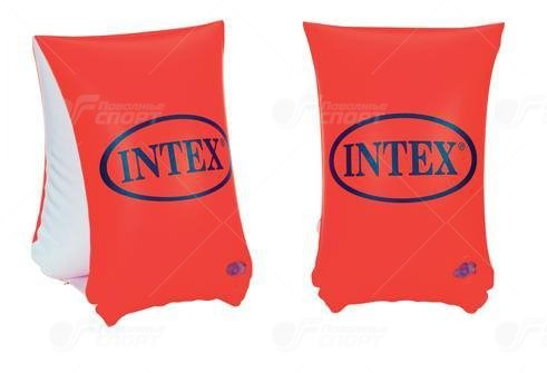 Нарукавники Intex арт.58641 красные 6-12лет 30х15см
