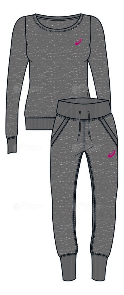 Костюм жен. Asics Sweater Suit арт.142917-0798 р.XS-XL