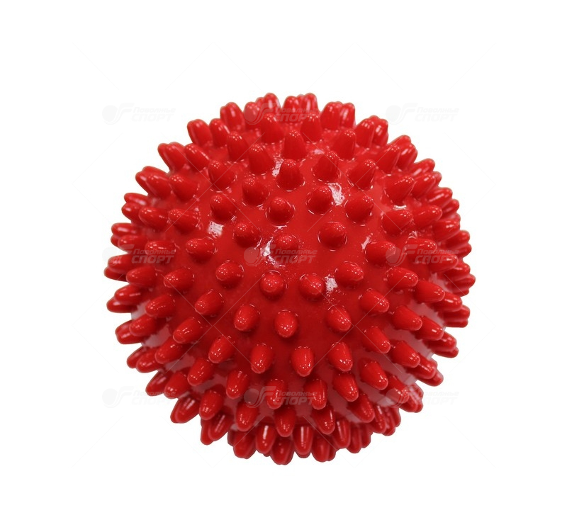 Мяч массажный Tempus 9см (3,5") мягкий (красный) арт.LGB-1515