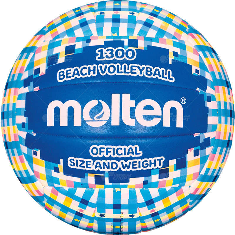 Мяч в/б Molten V5B1300 арт.V5B1300-CB (пляжн.) р.5