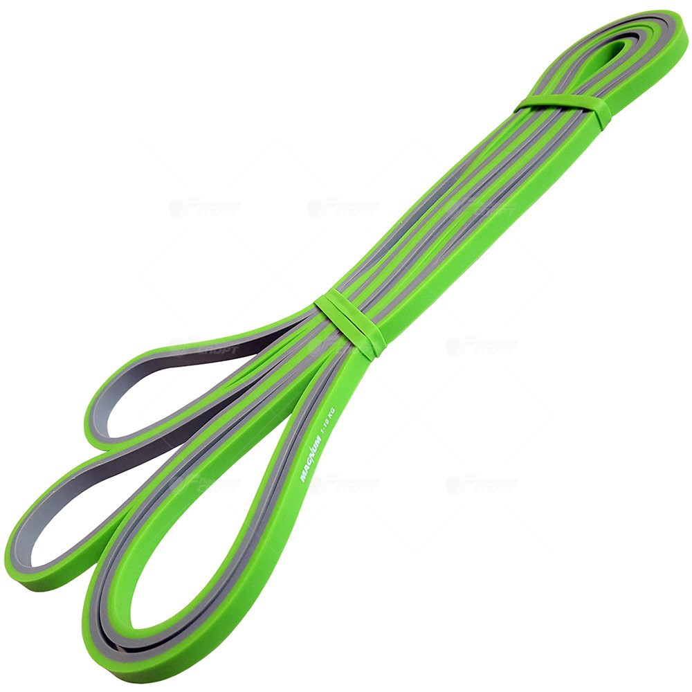 Эспандер резин.петля Magnum (1-10кг,серо-зелёный) р.6,4мм арт.MRB200