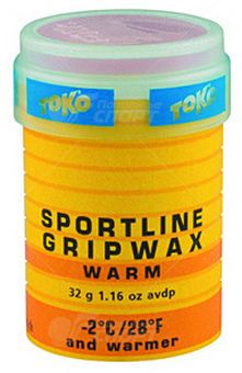 Мазь держания Toko без фтора -2 и выше Sportline warm 32г.