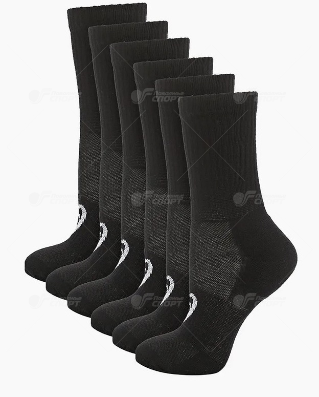 Носки Asics 6PPK Crew Sock арт.141802 р.35-46 (упак.6 пар)