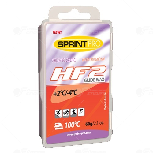 Парафин Sprint высокофтор. +2/-4 Red HF2 60г.