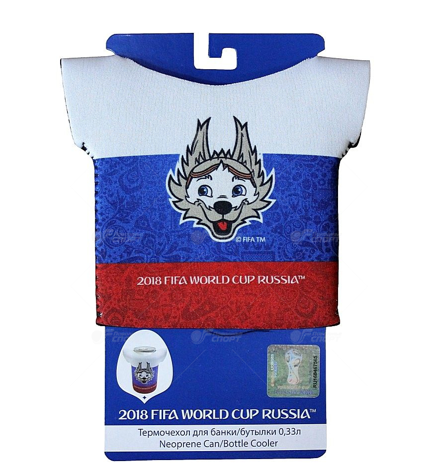 FIFA-2018 Термочехол-футболка для банки/бутыл 0,33л р.5 арт.Т11608