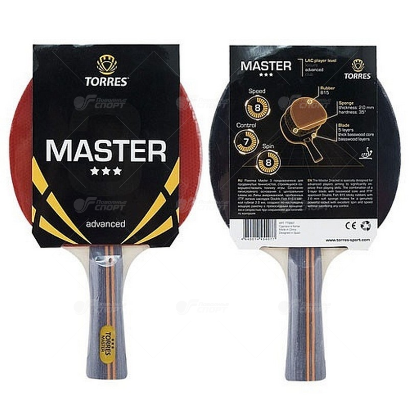 Ракетка н/теннис Torres Master 3* арт.TT21007