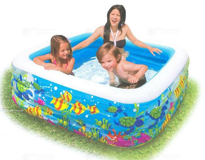 Бассейн Intex арт.57471 Аквариум 159х50см