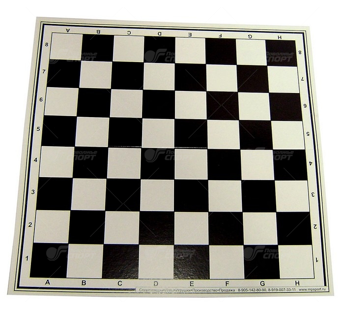 Доска для шахмат (гофрокартон со сгибом) 02-65