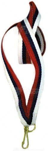 Лента для медали (российский флаг) арт.V8 (шир 8мм)