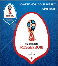 FIFA-2018 Магнит винил Кубок арт.CH512