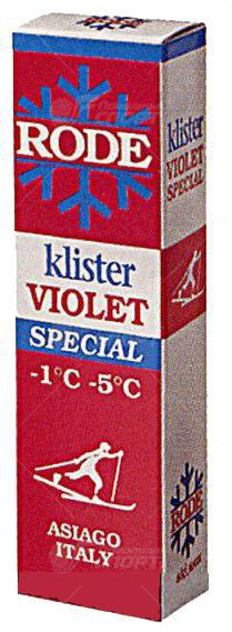 Клистер без фтора Rode арт.K36 -1/-5 Violet Special 55г.