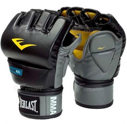 Перчатки универ. Everlast MMA Gel Grappling арт.7772 р.S-XL