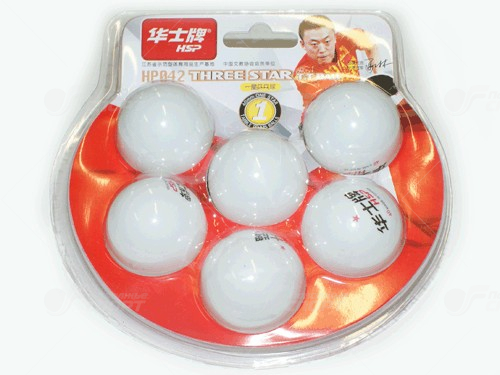 Мячи для н/т 1* HP 40мм арт.HP042 (упак.6 )