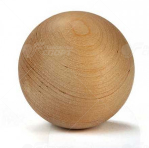 Мяч хоккейный деревянный TSP 45мм (береза)