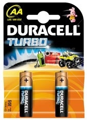 Элем. пит. Duracell TURBO MAX с индик-м арт.MX1500/LR6 BP2