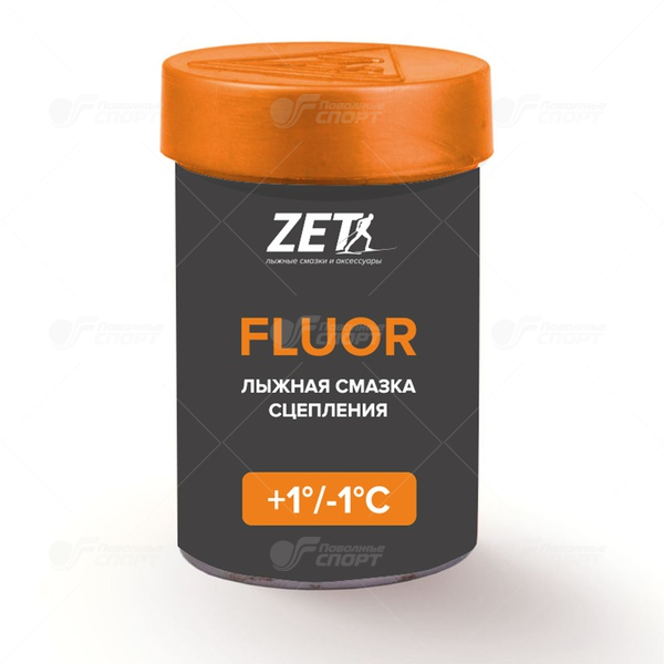 Мазь держания Zet со фтором арт.VTF +1/-1 оранж 30г.