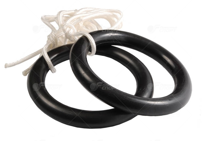 Кольца гимн. с шнуром (пара) арт.ГК-178