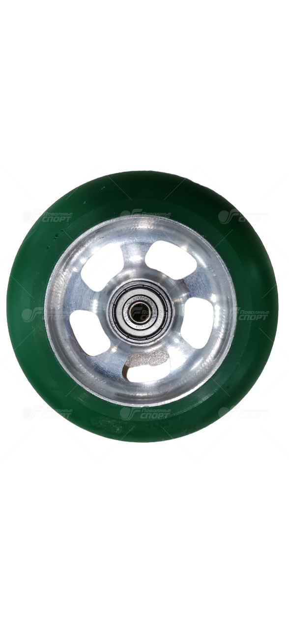 Колесо к л/рол. Flash Allum d100x24 (green)