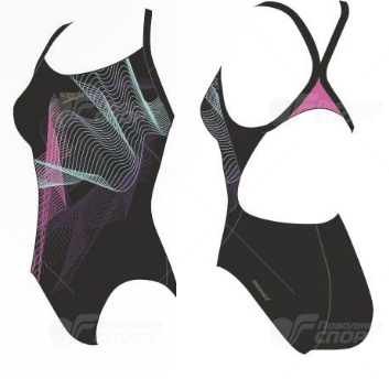 Купальник Speedo Turbodrill Placement арт.8-03184-8344 р.28-38