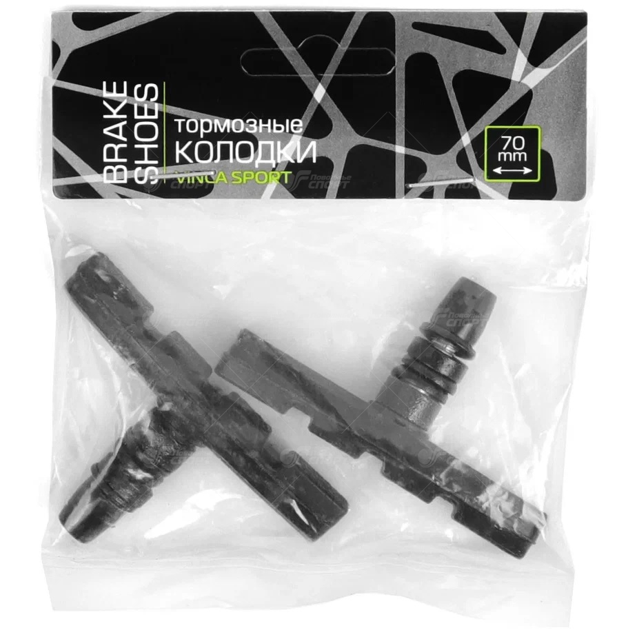 Тормозные колодки Vinca Sport (V-brake, резьба)* 70мм арт.VB 111